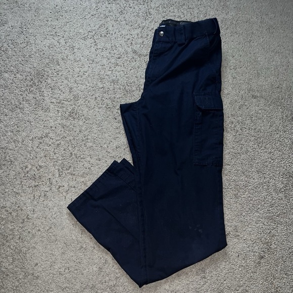 5.11 Tactical Other - 5.11 Tactical Cargo Pants Mens 34x35 Black Ripstop Utility Work Outdoor